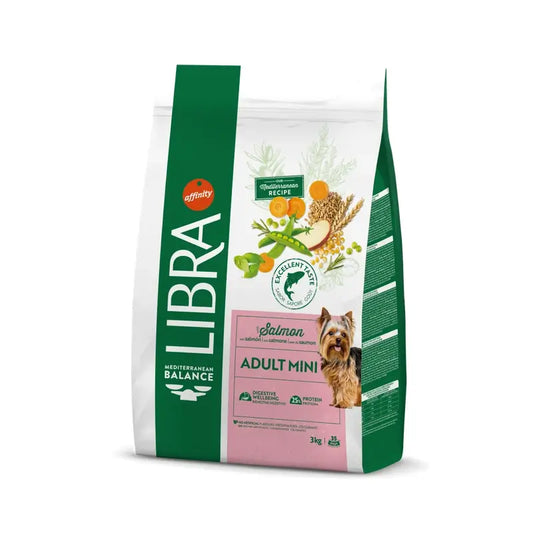 Libra Canine Adult Mini Salmon 3Kg, pienso para perros