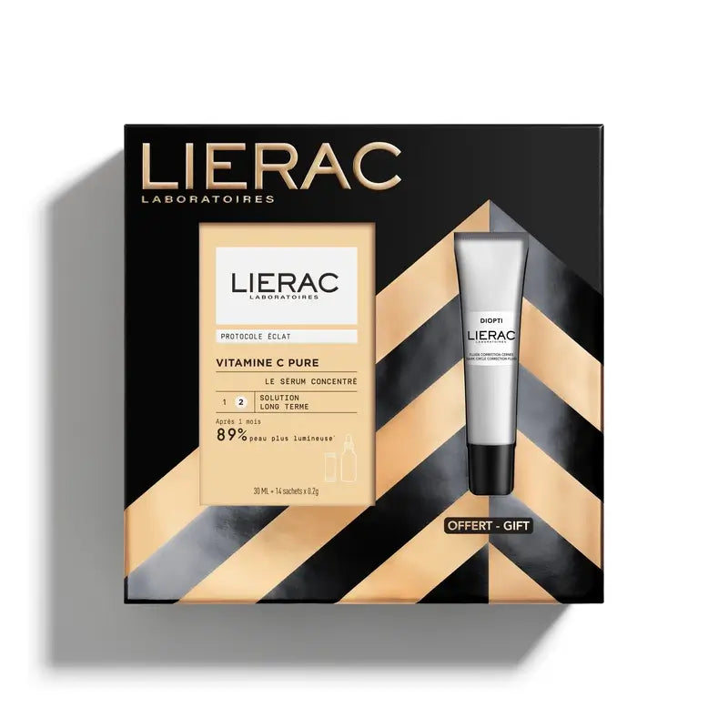 Lierac Cofre De Navidad Serum Vitamina C Diopti Ojeras 15Ml De Regalo 