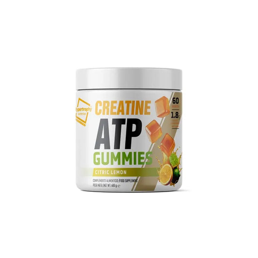 Hypertrophy Nutrition Creatina ATP Limón, 120 gominolas