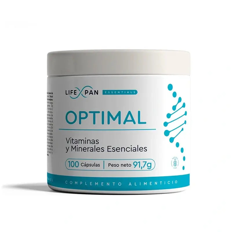 Lifexpan Optimal Vitaminas Y Minerales Esenciales , 100 cápsulas