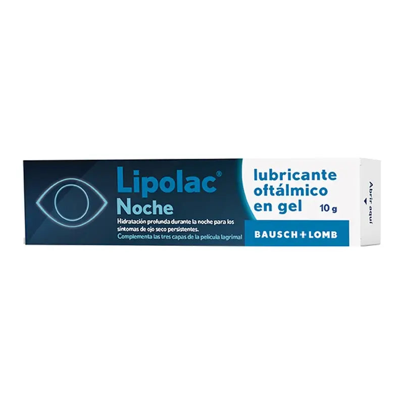 Lipolac Noche Gel Oftálmico , 10 gr