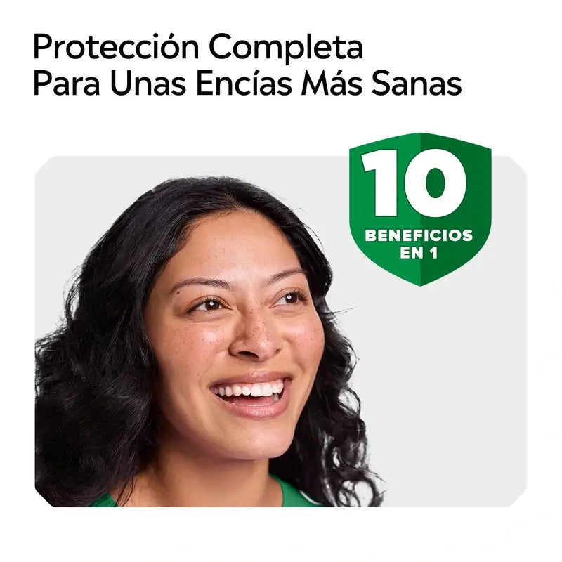 Listerine Duplo Enjuague Bucal Protección Dientes Y Encías Menta Suave Sin Alcohol, 2 x 500 Ml