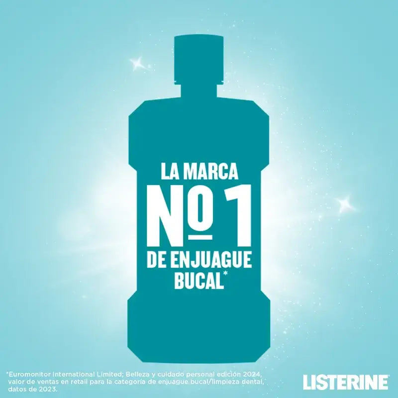 Listerine Duplo Mentol Suave, 2 x 500Ml + Ct 95Ml
