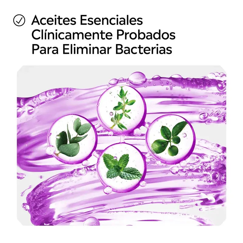 Listerine Cuidado Total Enjuague Bucal Sabor Menta, Pack De 2X1L