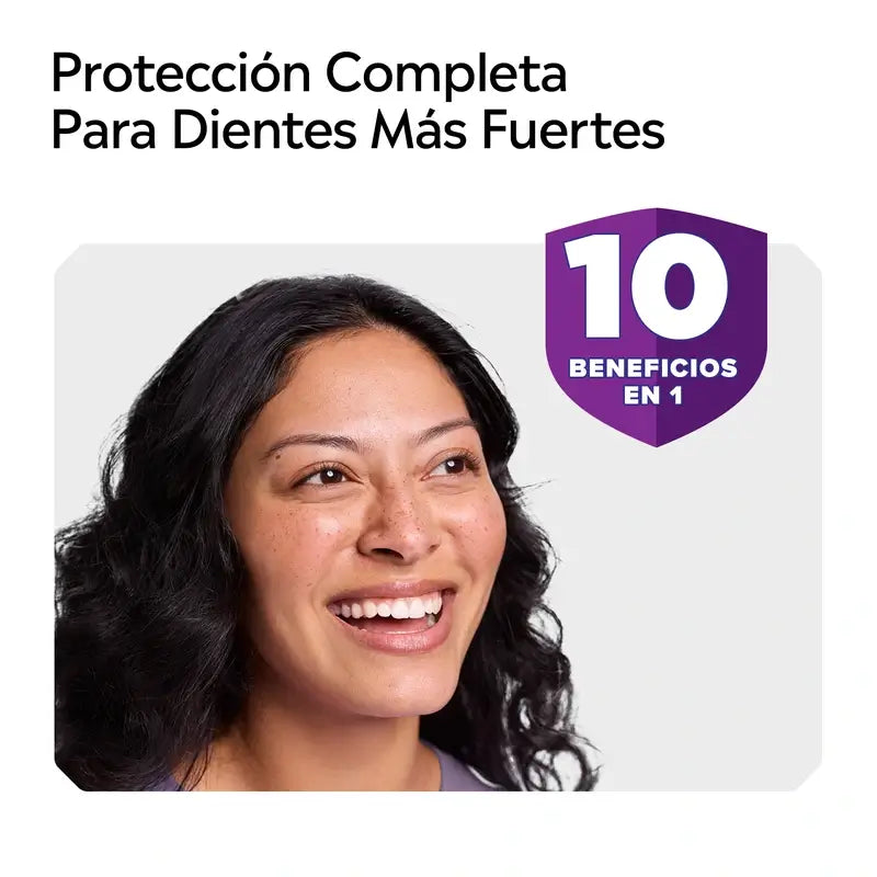 Listerine Cuidado Total Enjuague Bucal Sabor Menta, Pack De 2X1L