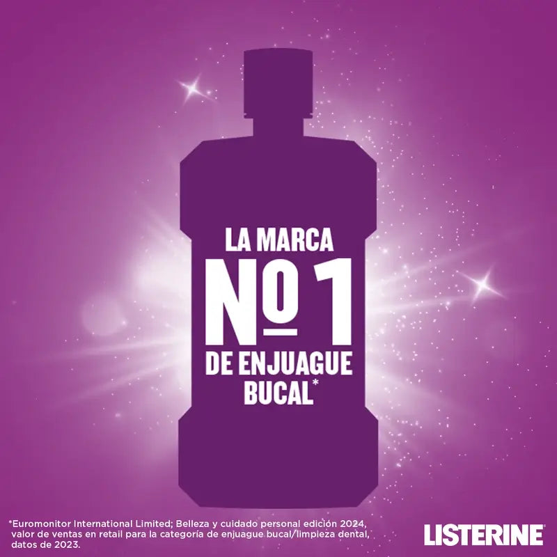LISTERINE Enjuague Bucal Cuidado Total, 500 ml