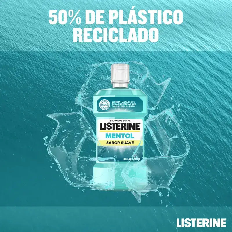 Listerine Mentol Sabor Suave 1000ml - Farmacia Calàbria Listerine Mentol Sabor Suave 1000ml - Farmacia Calàbria