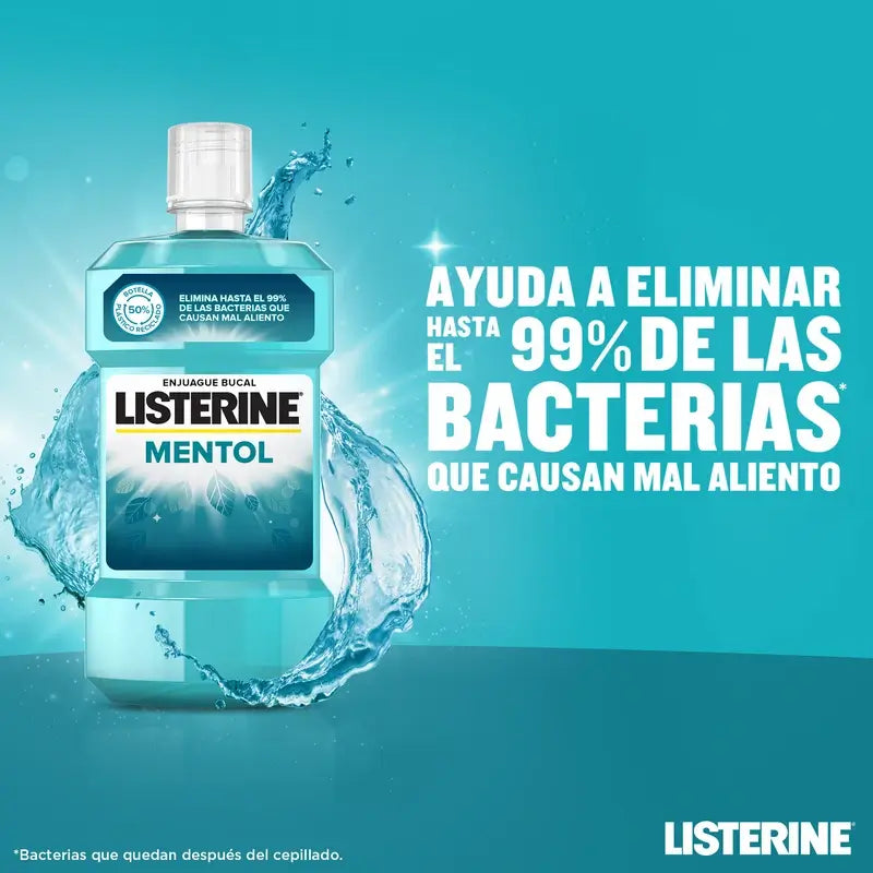 Listerine Mentol  500Ml + Ct 95Ml