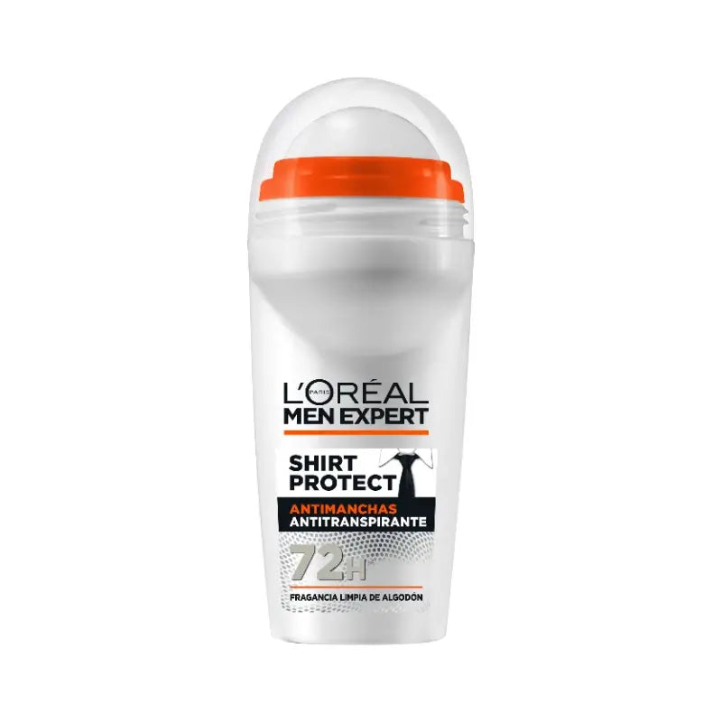 L'Oreal Paris Desodorante Roll-On Anti-Manchas 48H, Para Hombre, 50 ml