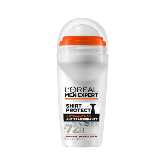L'Oreal Paris Desodorante Roll-On Anti-Manchas 48H, Para Hombre, 50 ml