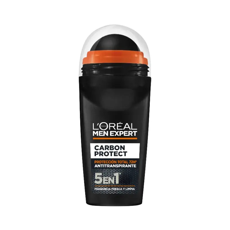 L'Oreal Paris Desodorante Roll-On, Proteccion Total 48H, Para Hombre, 50 ml