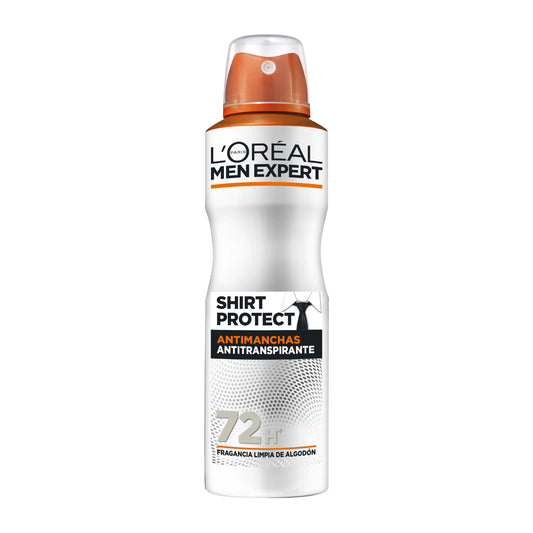 L'Oreal Paris Desodorante Spray Anti-Manchas 48H, Para Hombre, 150 ml