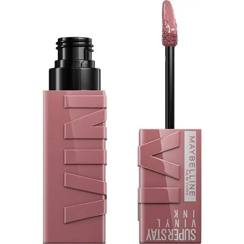 Maybelline New York Superstay Vinyl Ink Pintalabios, Tono 110 Awestruck