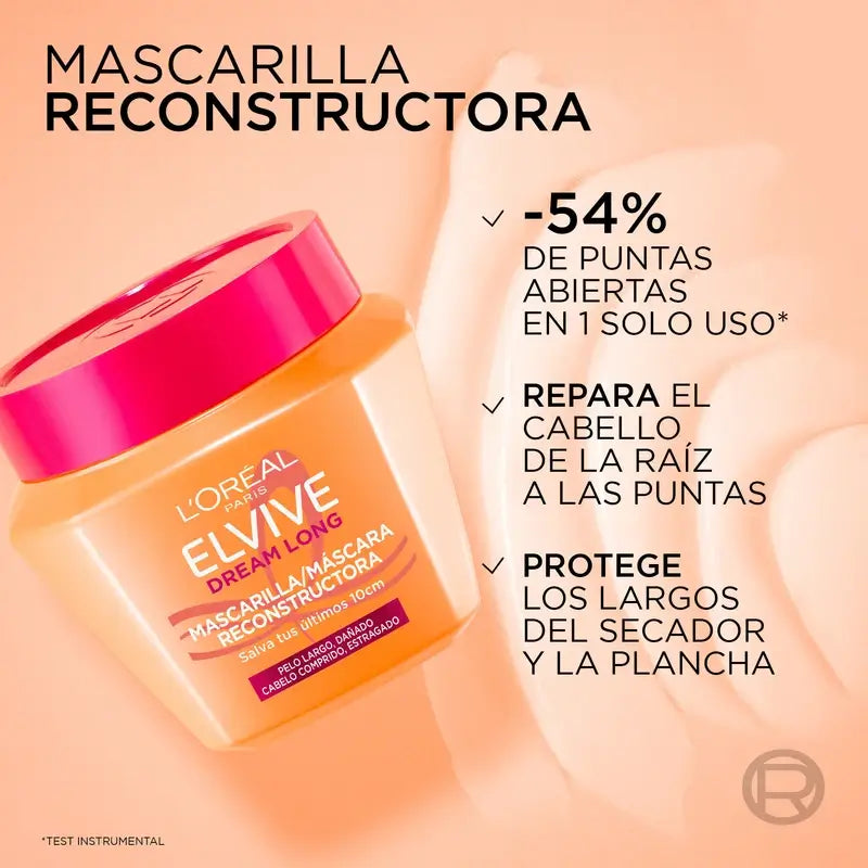 L'Oréal Paris Elvive Dream Long Mascarilla Reconstrucora, 310 ml