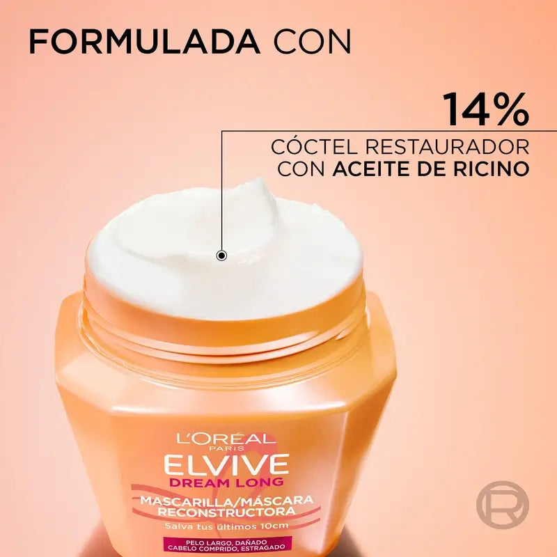 L'Oréal Paris Elvive Dream Long Mascarilla Reconstrucora, 310 ml