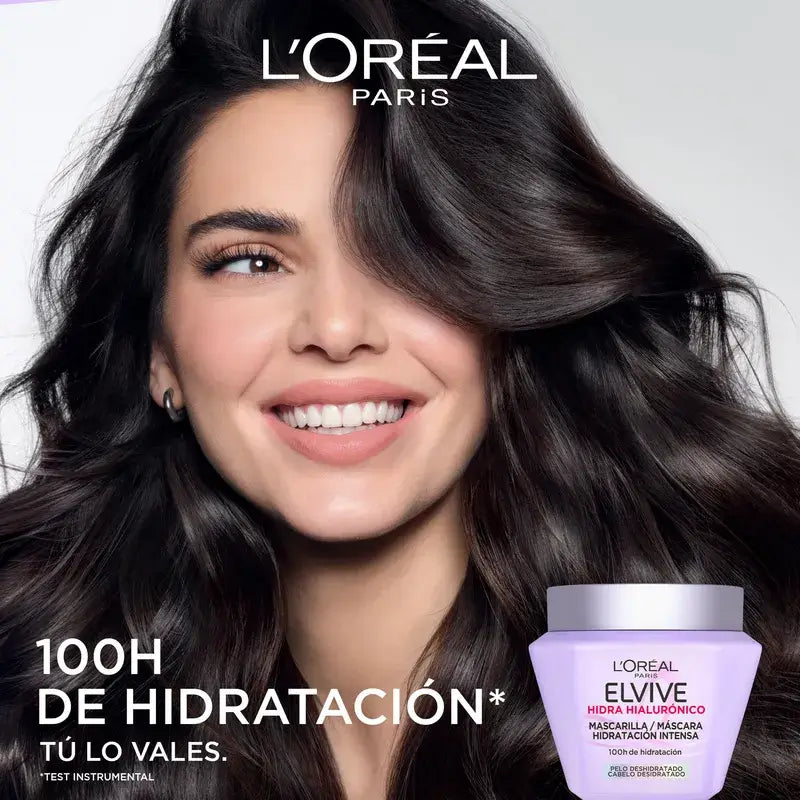 L'Oréal Paris Elvive Hyaluron Mascarilla Moisture Lock, 310 ml