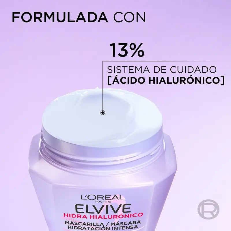 L'Oréal Paris Elvive Hyaluron Mascarilla Moisture Lock, 310 ml