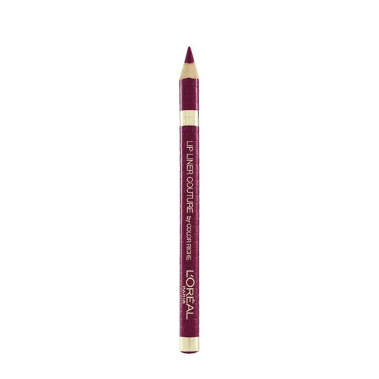 L'Oréal Paris Lip Liner Color Riche Couture 374 Intense Plum Perfilador De Labios Frambuesa