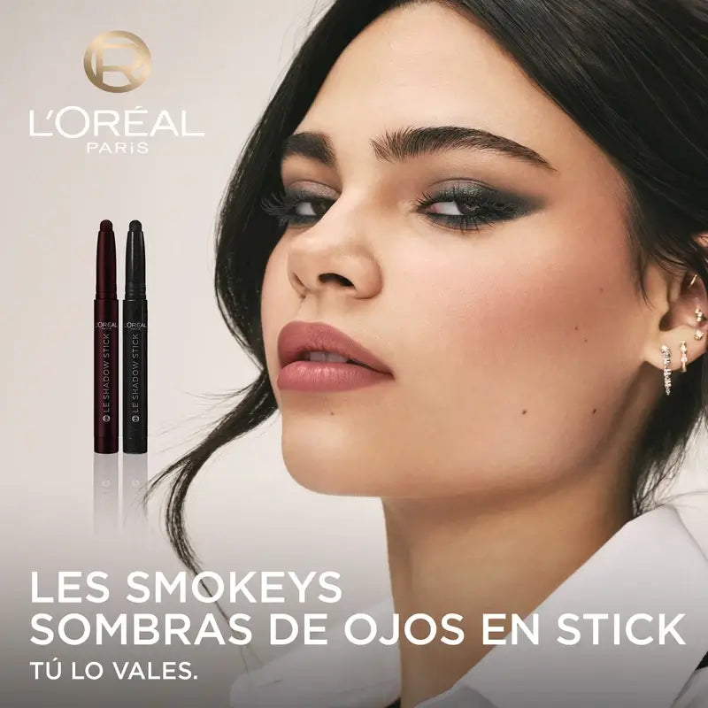 L'Oreal Paris Paradise Les Shadow Sticks Smokey Sombra De Ojos Cremosa Y Difuminable Midnight Noir