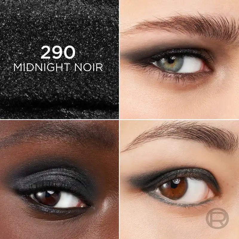 L'Oreal Paris Paradise Les Shadow Sticks Smokey Sombra De Ojos Cremosa Y Difuminable Midnight Noir