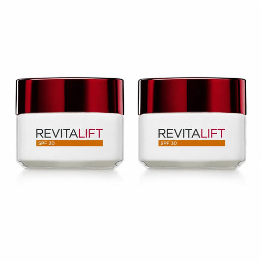 L'Oréal Paris Revitalift Crema De Día Antiarrugas Con Protección Solar - Con Pro-Retinol - 50 Ml , pack 2