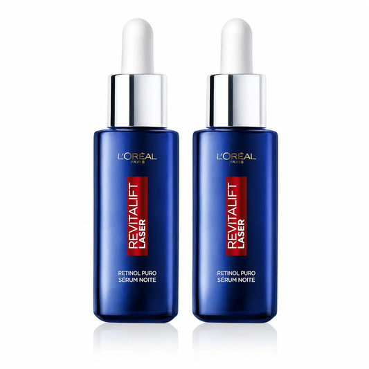 L'Oréal Paris Revitalift Laser Serum Noche Retinol Puro Arrugas Profundas , pack 2
