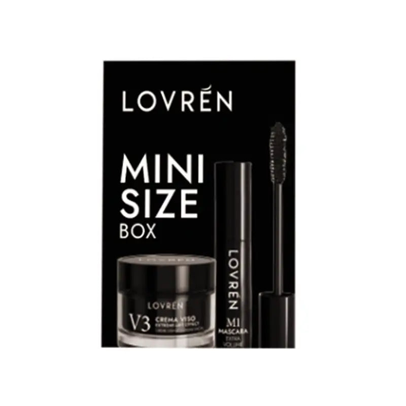 Lovrén Mini-Size Box Black (M1 Mascara Mini + V3 Crema Facial Mini)