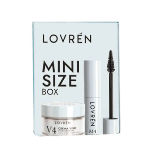 Lovrén Mini-Size Box Blue (M4 Mascara Mini + V4 Crema Facial Mini)