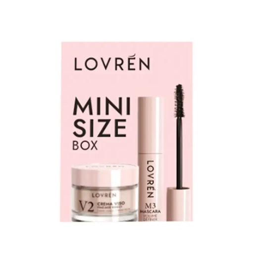 Lovrén Mini-Size Box Pink (M3 Mascara Mini + V2 Crema Facial Mini)