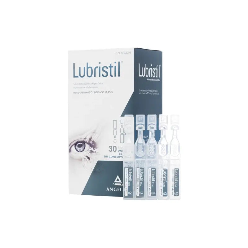 Lubristil Hialuronato Sequedad Ocular 30 Monodosis