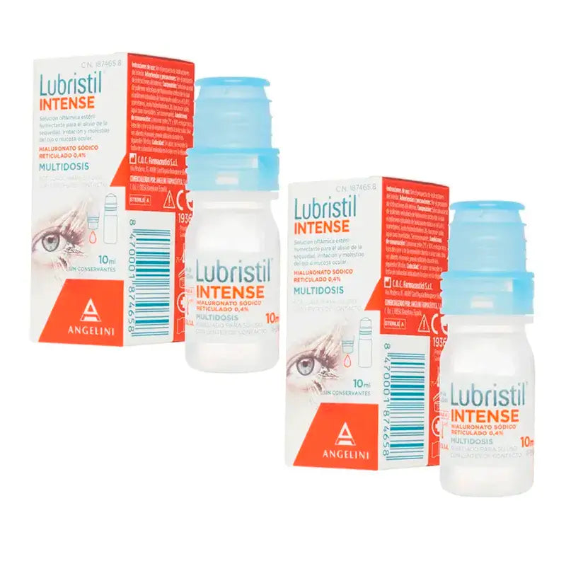 Lubristil Intense Multidosis, Pack 2 x 10 ml