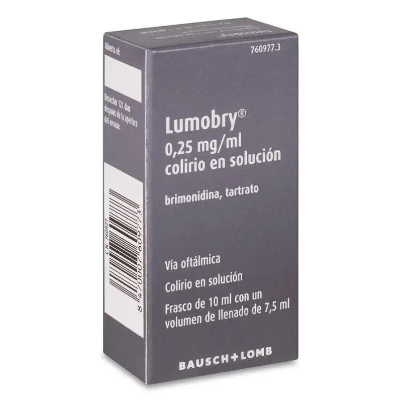 Lumobry 0,25 Mg/Ml Colirio En Solución, 10 ml