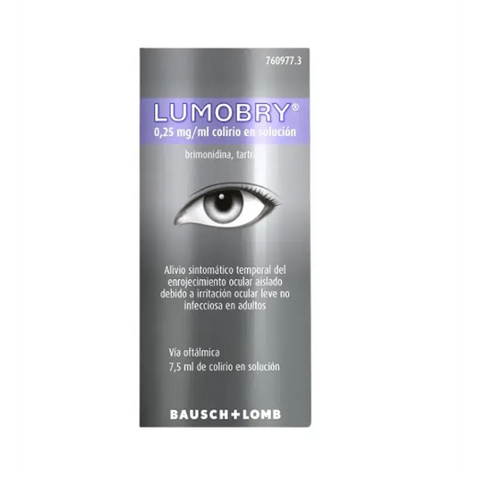 Lumobry 0,25 Mg/Ml Colirio En Solución, 10 ml