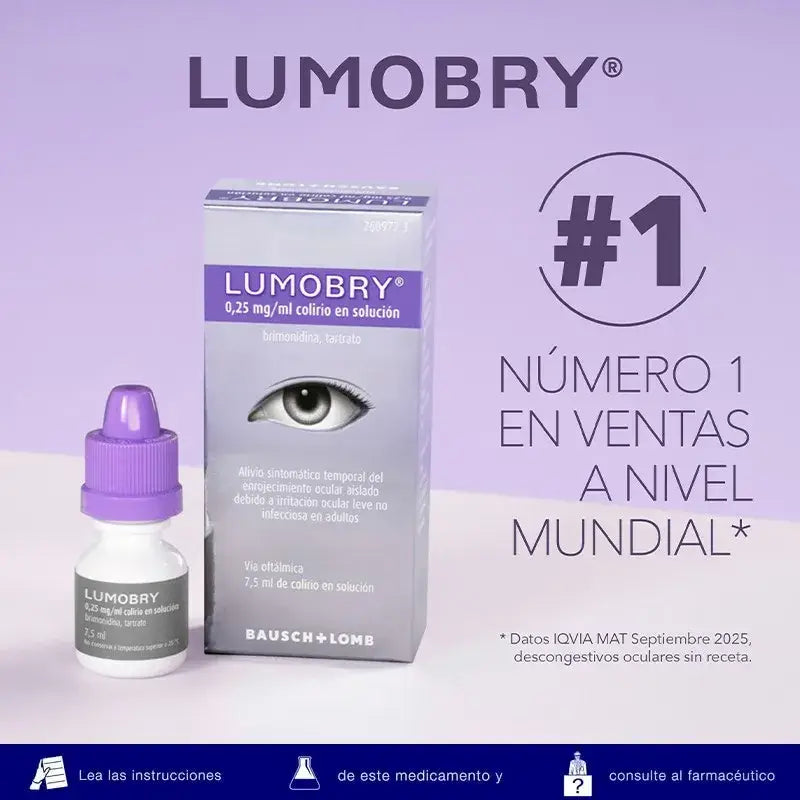Lumobry 0,25 Mg/Ml Colirio En Solución, 10 ml