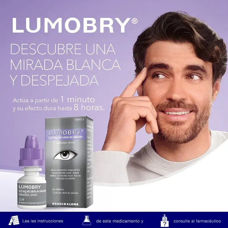 Lumobry 0,25 Mg/Ml Colirio En Solución, 10 ml