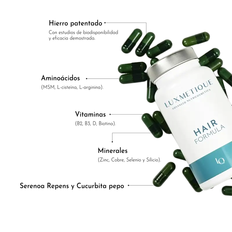 Luxmetique Formula Capilar 60 cápsulas