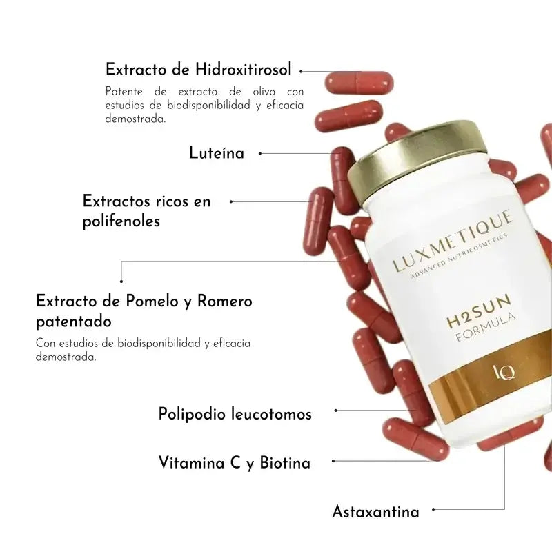 Luxmetique Formula H2Sol 30 cápsulas
