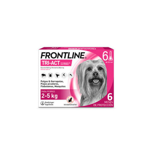 Frontline Tri-Act 2-5Kg 6Pip Xs
