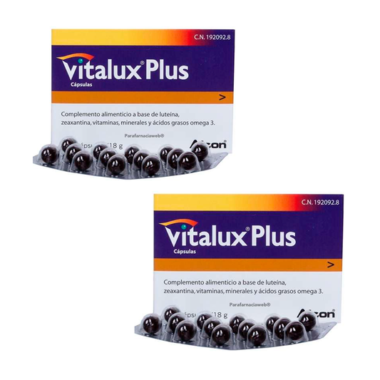 Vitalux Pack 2 unidades, 84 Cápsulas
