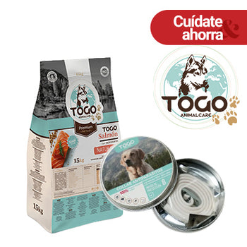 REBAJAS - TOGO 25% ANTIPARASITARIOS SNACKS Y ACEITE DE SALMÓN (31 JULIO 2026)