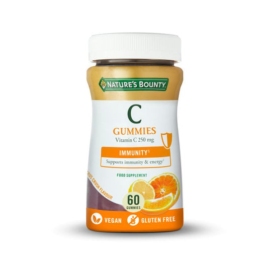 Natures Bounty Vitamina C Complemento Alimenticio , 60 gominolas