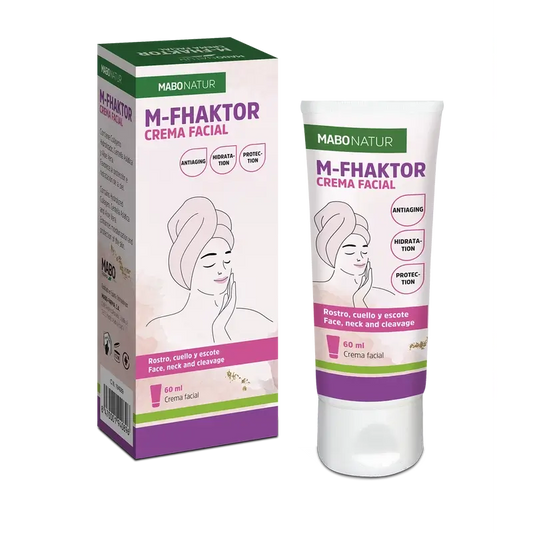 Mabonatur M-Fhaktor Crema Facial & Escote, 60 ml