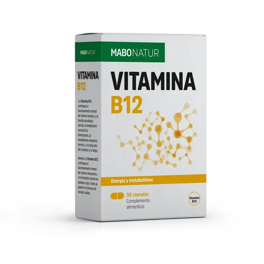 Mabonatur Vitamina B12, 30 caps