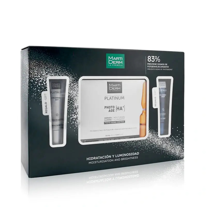 Martiderm Pack Hidratación Y Luminosidad Photo Age Ha + Eye Correct