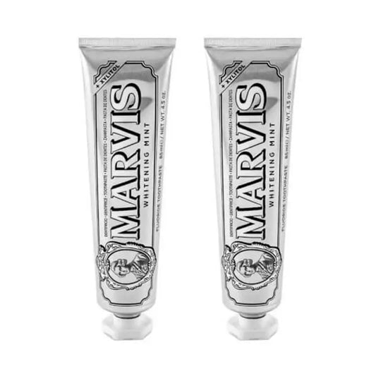 Marvis Duplo Pasta De Dientes Whitening Mint, 2 x 85 Ml