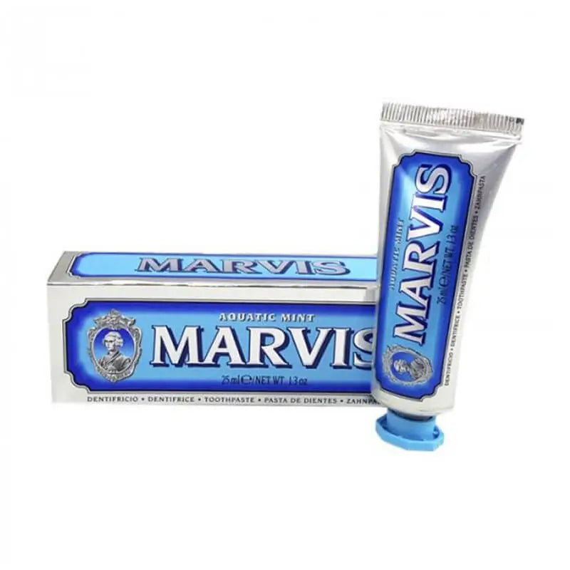Marvis Pasta De Dientes Aquatic Mint Contiene 25 Ml Tama o Viaje marvis-pasta-de-dientes-aquatic-mint-contiene-25-ml-tama-o-viaje
