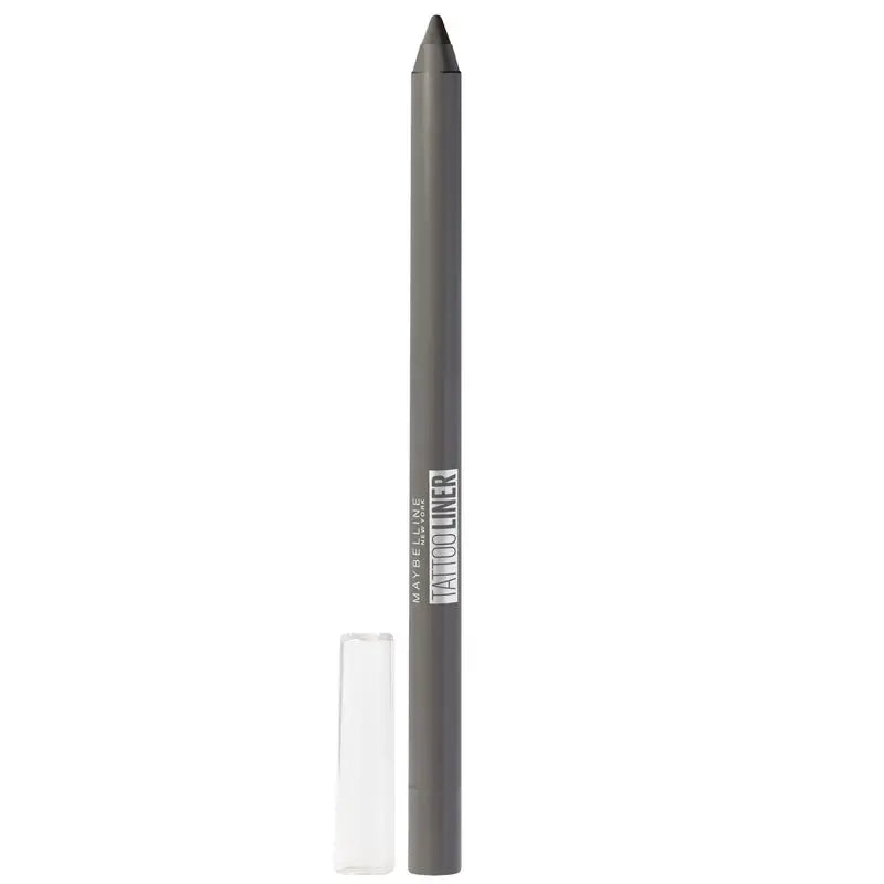 Maybelline New York Lápiz De Ojos Efecto Tatuaje Tattoo Liner 901 Intense Charcoal Gris