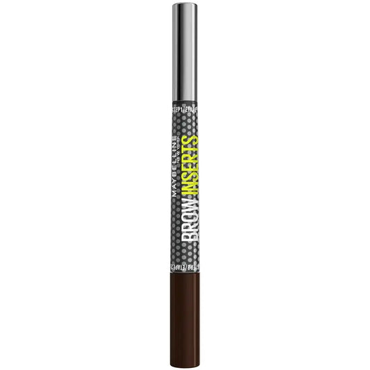 Maybelline New York Brow Insert Lapiz De Ceja, Black Brown, 1.25 ml