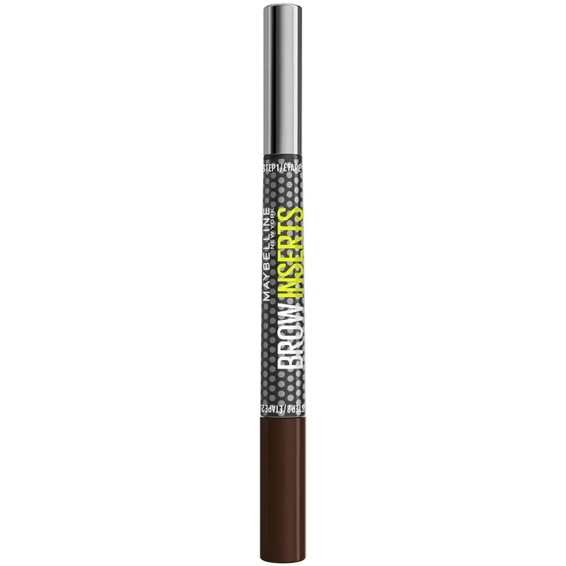 Maybelline New York Brow Insert Lapiz De Ceja, Deep Brown, 1.25 ml