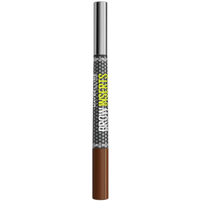 Maybelline New York Brow Insert Lapiz De Ceja, Medium Brown, 1.25 ml